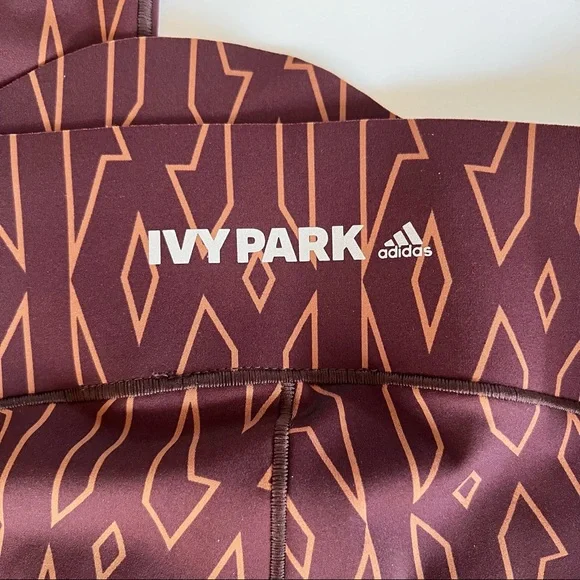 Adidas x Ivy Park Monogram Sheer Panel Tights